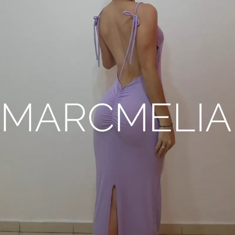 VESTIDO CALA C/ABERTURA ENCARGO