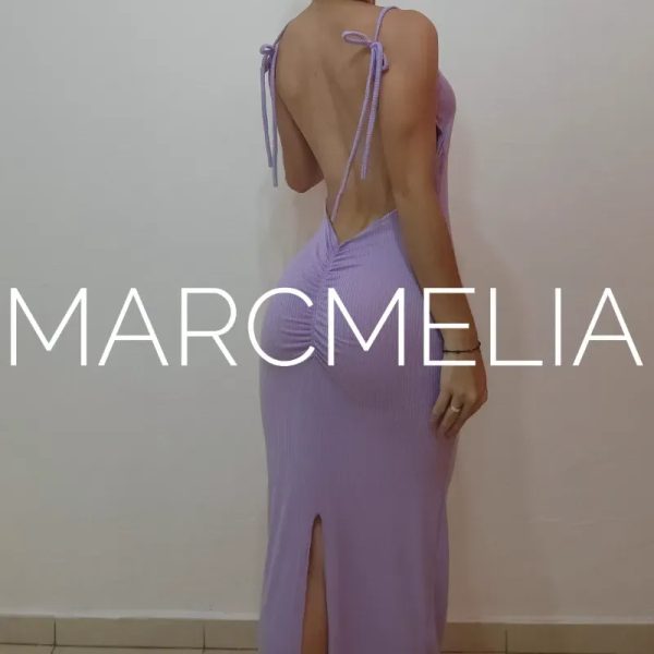 VESTIDO CALA C/ABERTURA ENCARGO