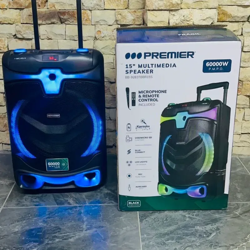 Multimedia speaker de 15"