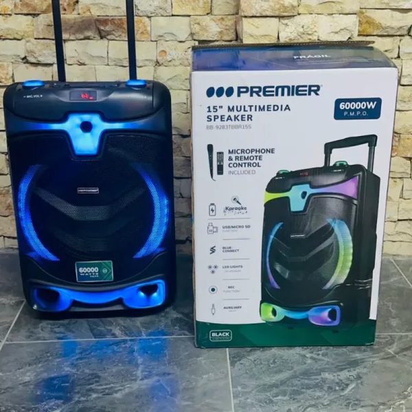 Multimedia speaker de 15"