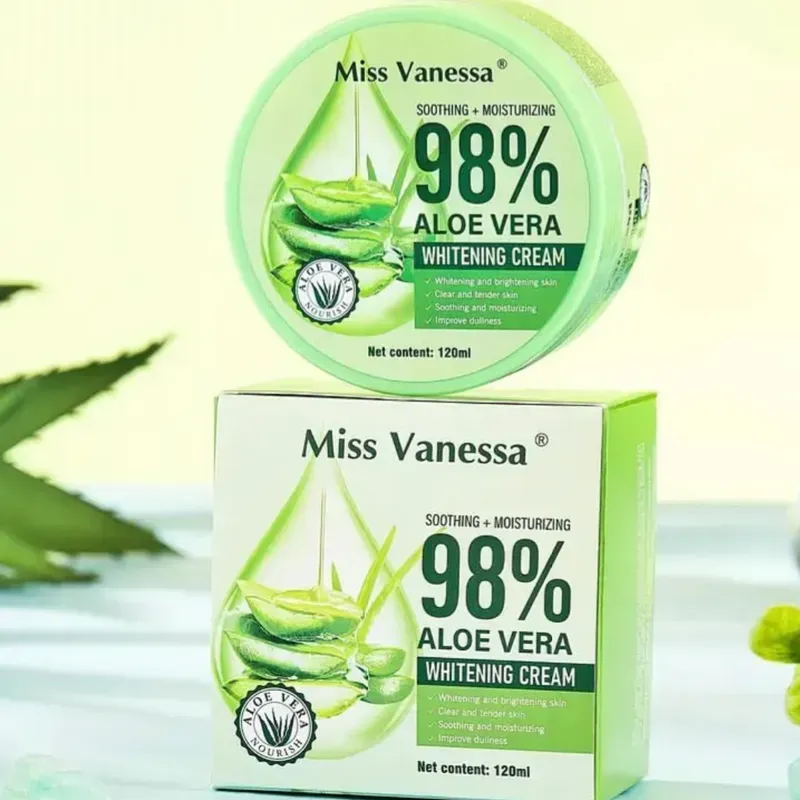 CREMA BLANQUEADORA DE ALOE  VERA