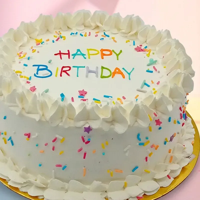 Tarta de cumpleaños d merengue