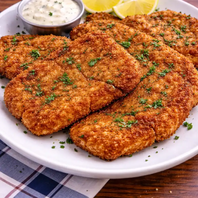 Bistec de Cerdo Empanado