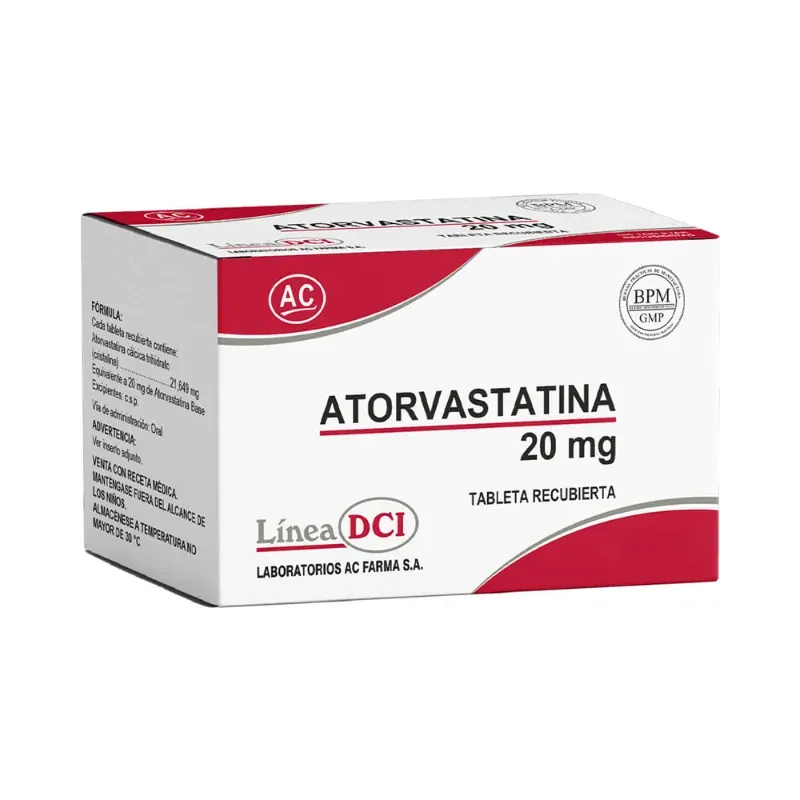 Atorvastatina 20mg-10tab