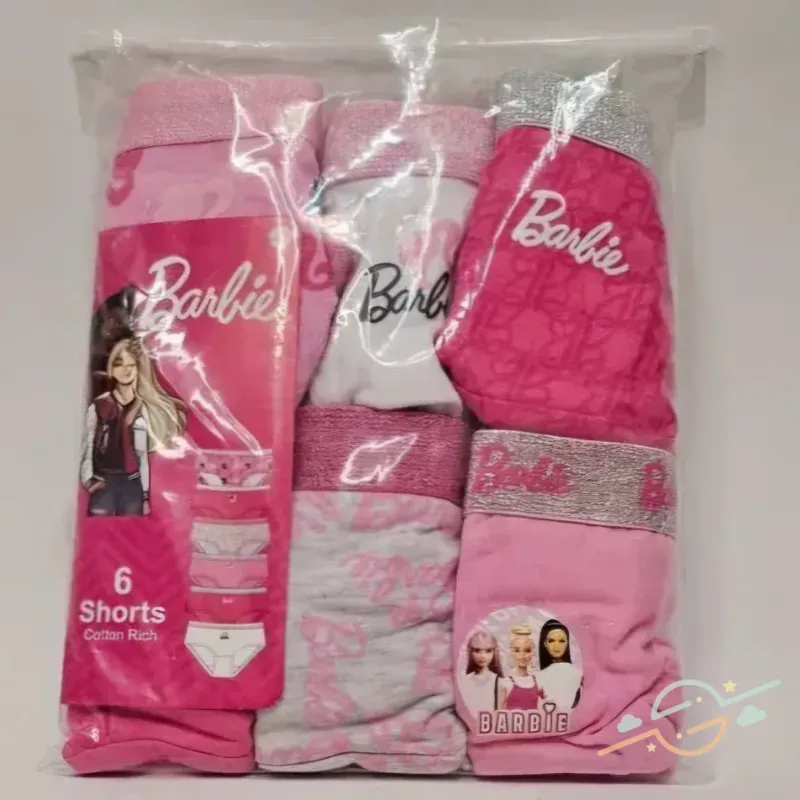 Pack 6 blumers barbie PRIMARK