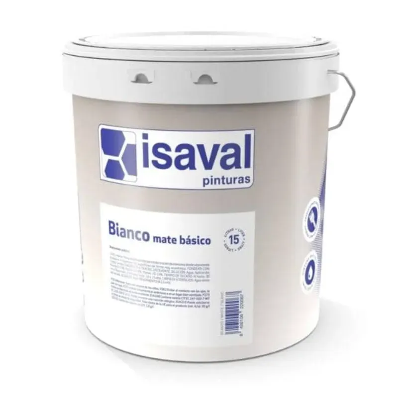 BIANCO MATE BÁSICO BLANCO 15 Litros