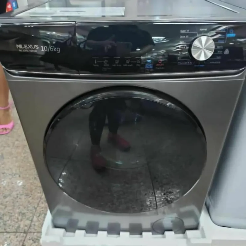 Lavadora automática + secadora a vapor 10/6kg