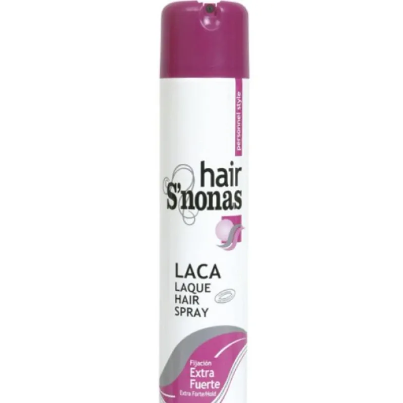 Laca Spray Fijación Extrafuerte 400ml, S'nonas