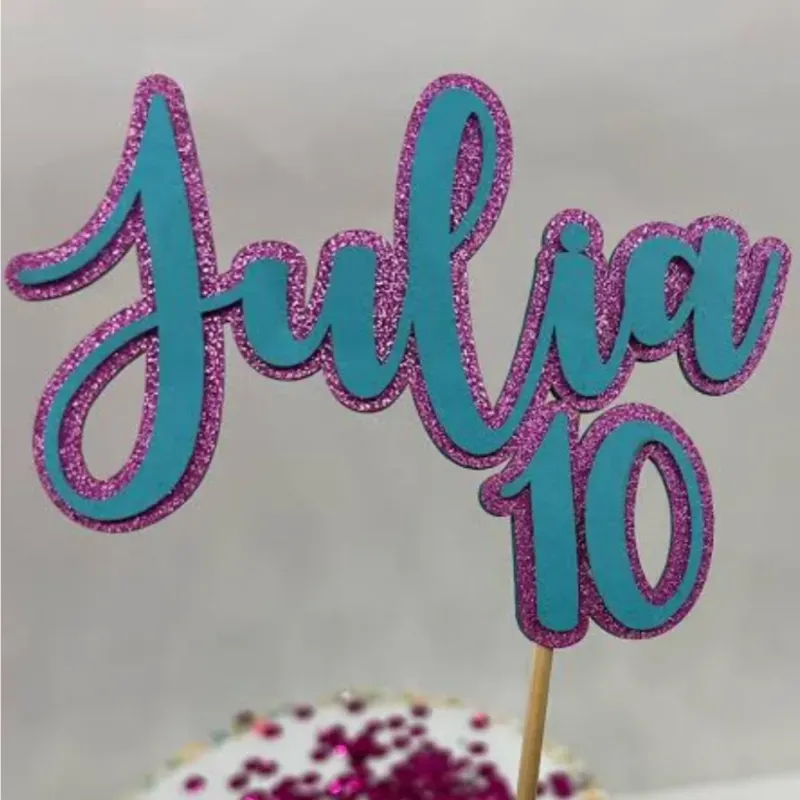 Topper cake sencillo foami