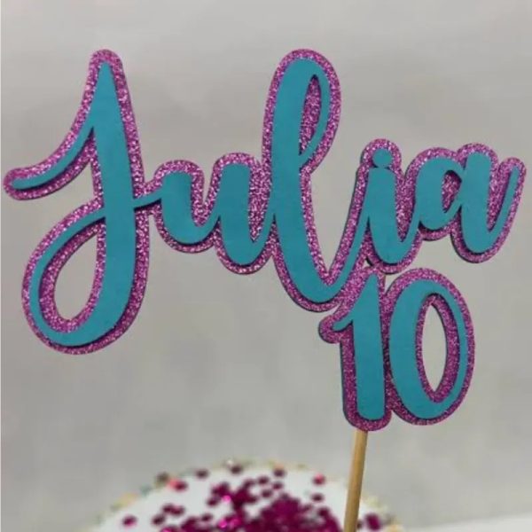 Topper cake sencillo foami