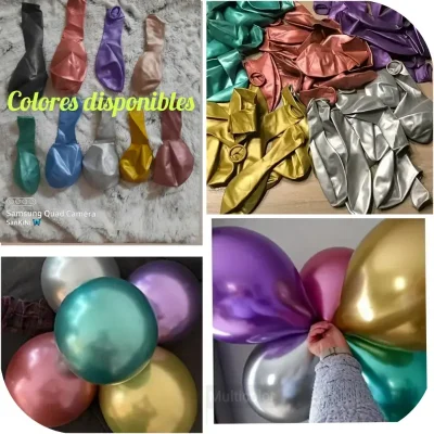 Globos cromados