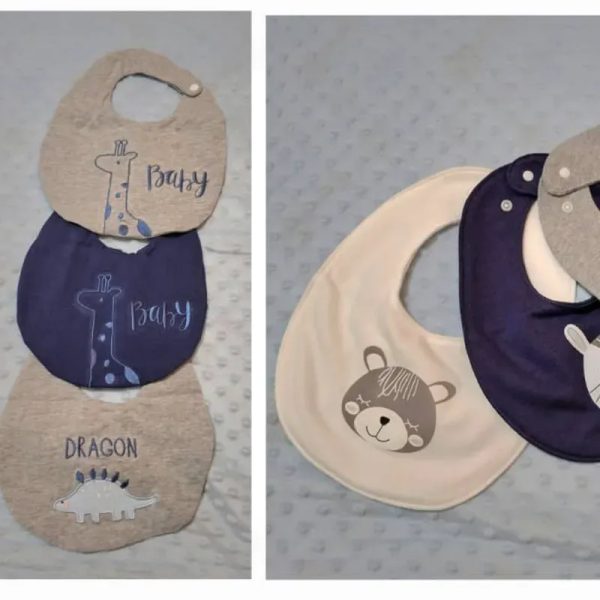 Set de 3 baberos