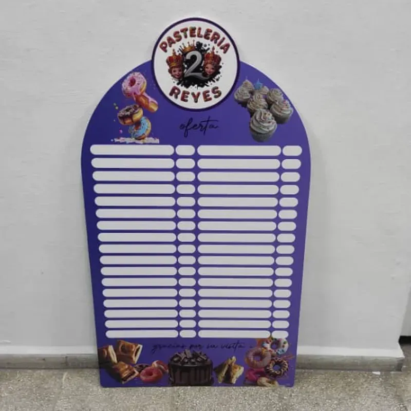 Pizarra Personalizada