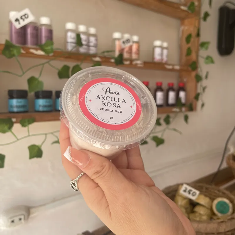 Mascarilla arcilla rosa