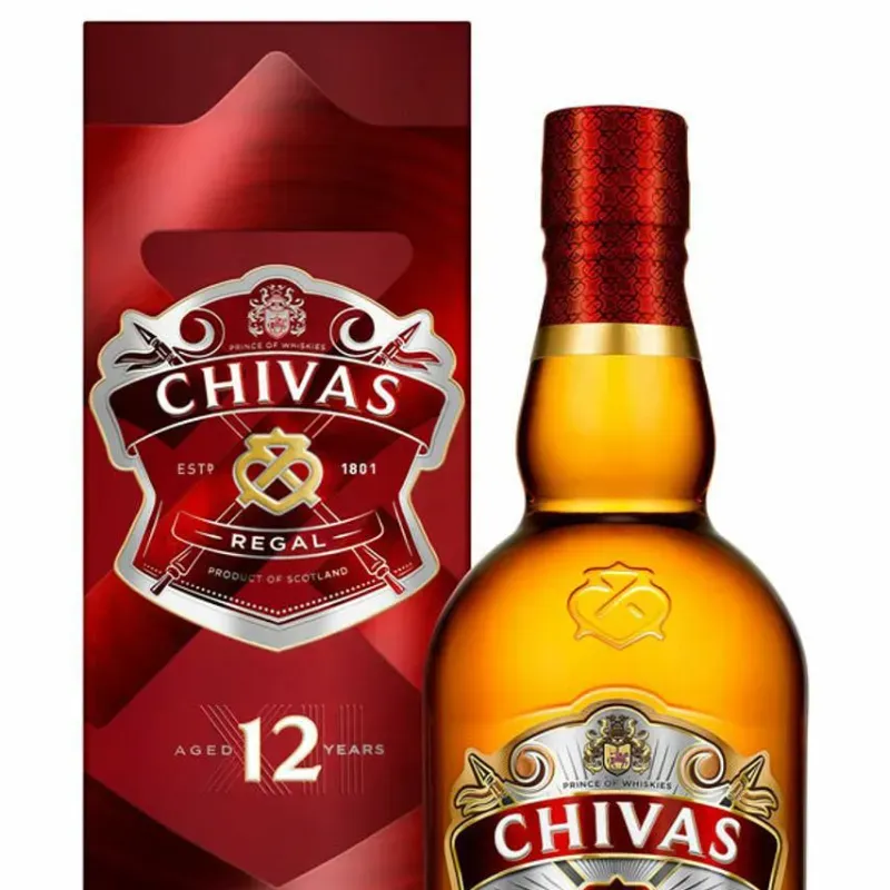 WHISKEY Chivas Regal 12 Años 750 ML