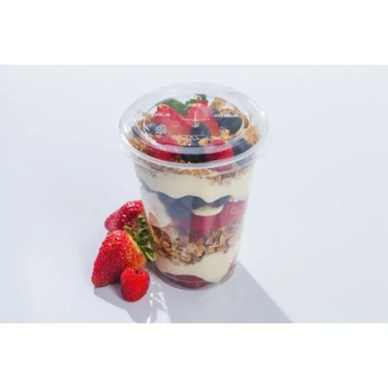 Vasos tapa plana 12oz