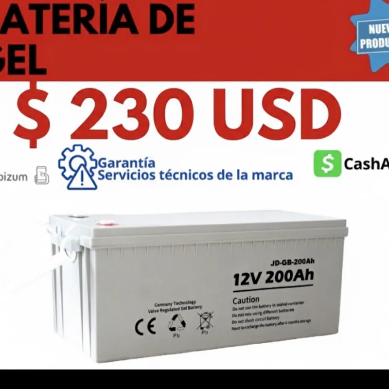 Batería 12 volt 200 amp