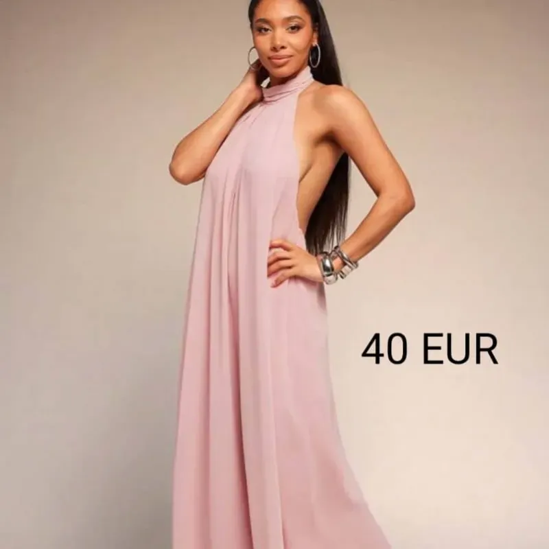 Mono de pierna ancha rosa