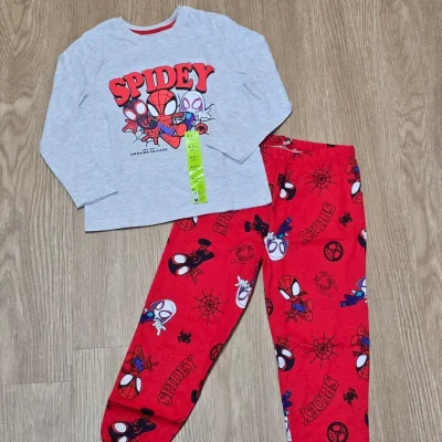 Pijama Color gris de Spiderman