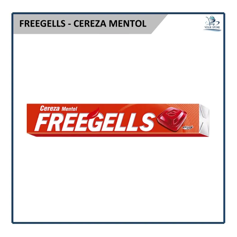 Freegells - Cereza Mentol (27.9g)