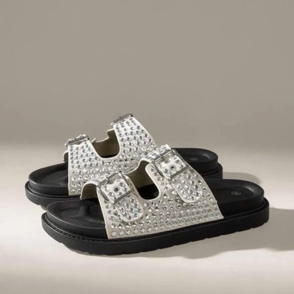 Sandalias blancas