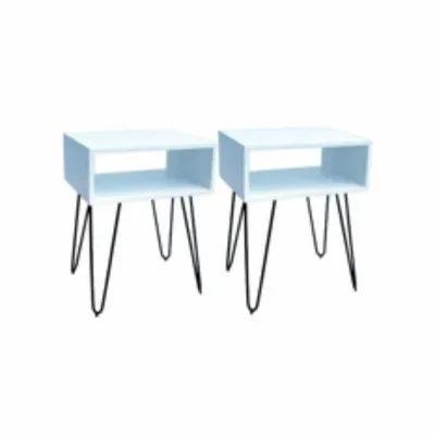 Pareja de mesa de noche Modelo DF1