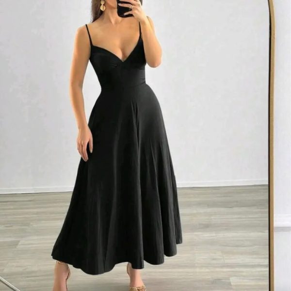 Vestido negro casual