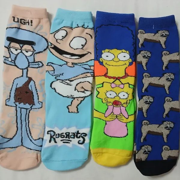 Medias largas con diseños