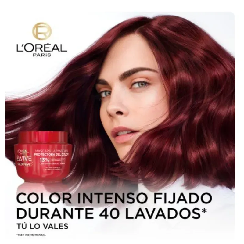 L'ORÉAL ELVITAL MASCARILLA PROTECTORA DE COLOR CON VITAMINA  CG (300ml)