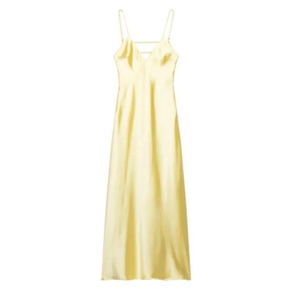 Vestido satinado