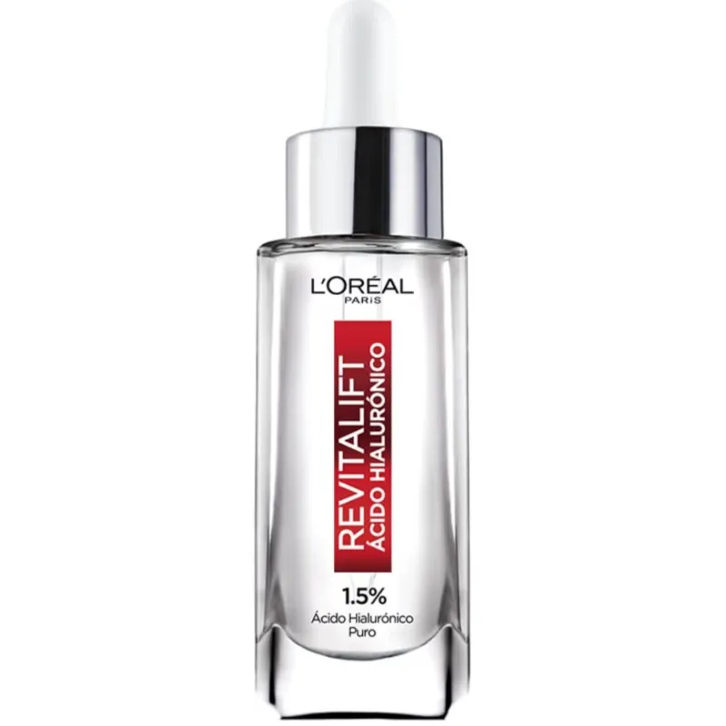 L'Oréal Paris Revitalift Ácido Hialurónico Sérum de Rostro, Hidrata Intensamente y Rellena Líneas de Expresión, 30 ml.
