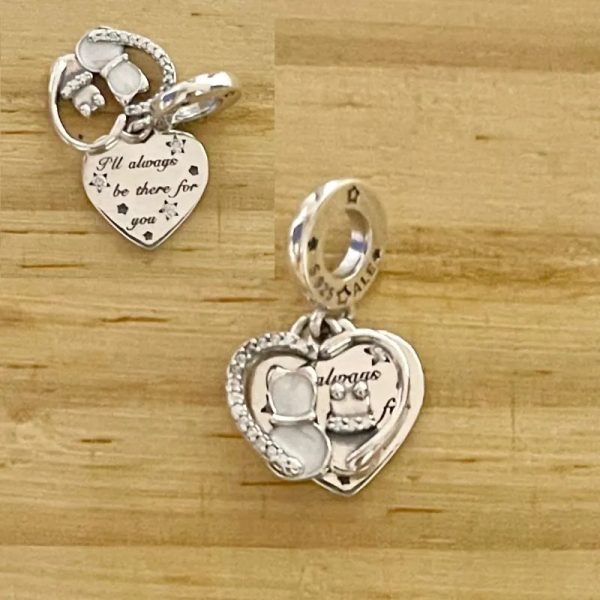Charm Corazón Gatos