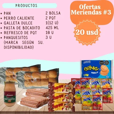 Oferta Merienda 3