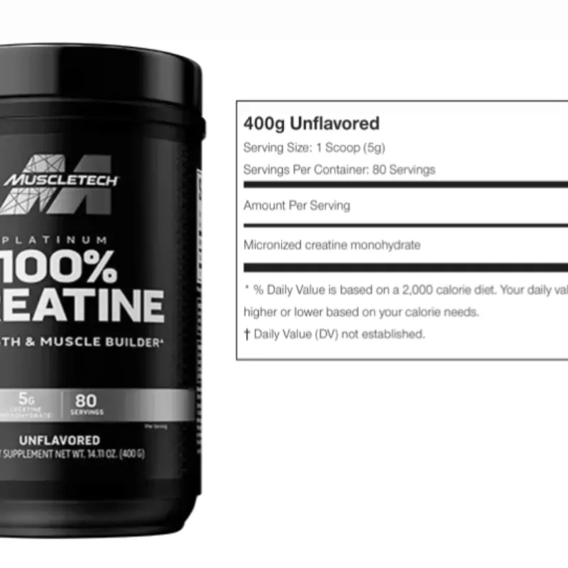 Creatina monohidratada Platinum Muscletech