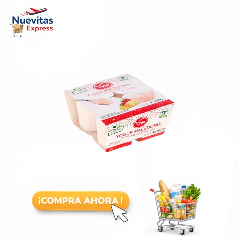 Set de 4 Yogurt de Macedonia