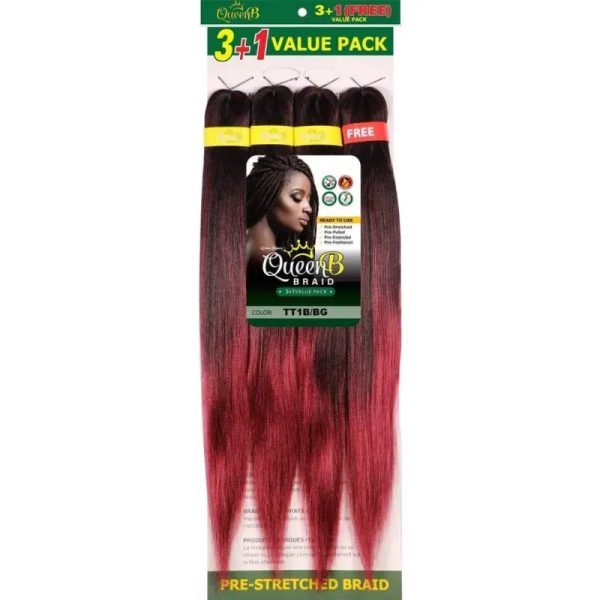 Cabello  Kanekalon de 50 pulgadas # TT1B/BG