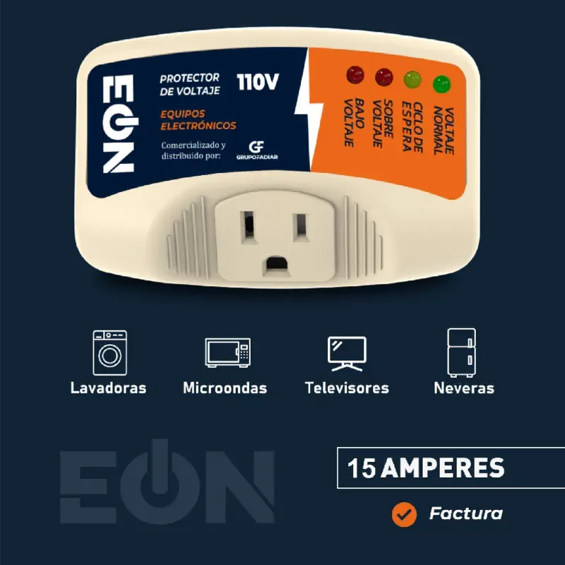 Regulador De Voltaje 110v De 1 Toma