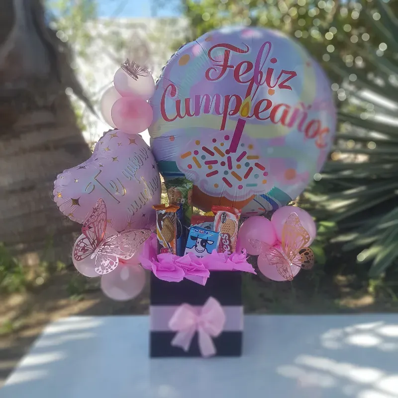 Caja de feliz cumpleaños