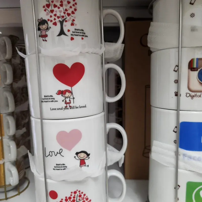 Set de tasas de cafe grandes