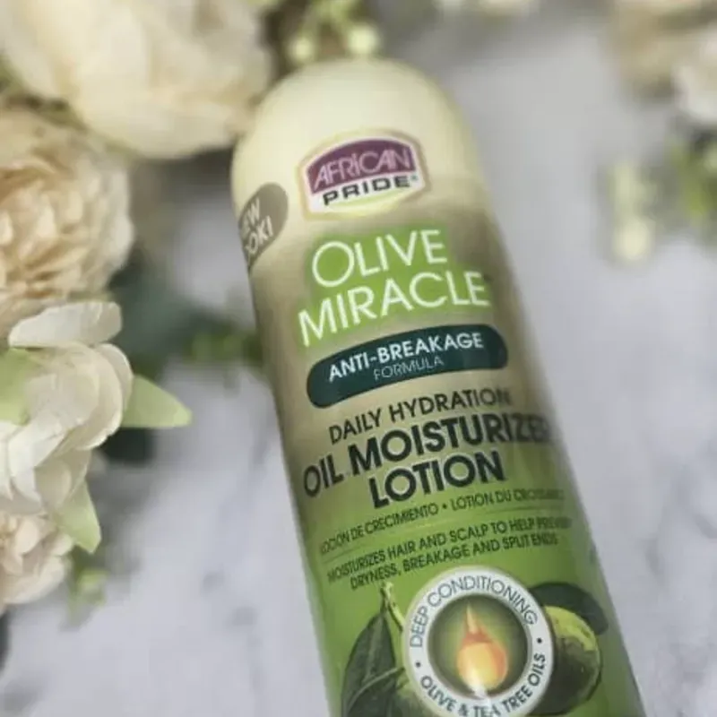 ✨ Loción hidratante African Pride Olive Miracle
