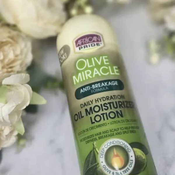 ✨ Loción hidratante African Pride Olive Miracle