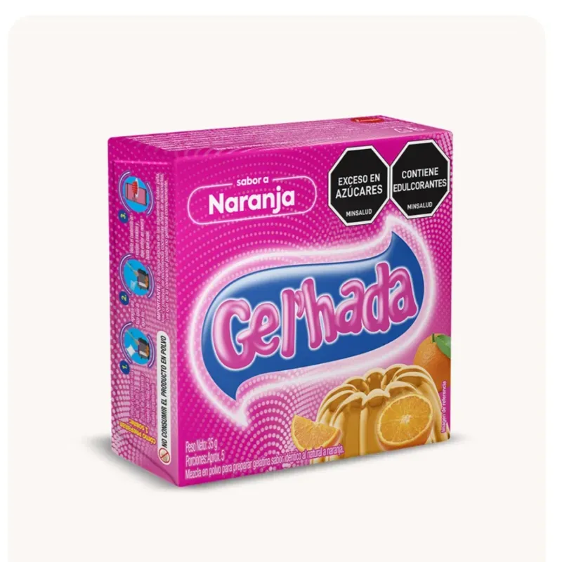 Gelatina de Naranja  35 g