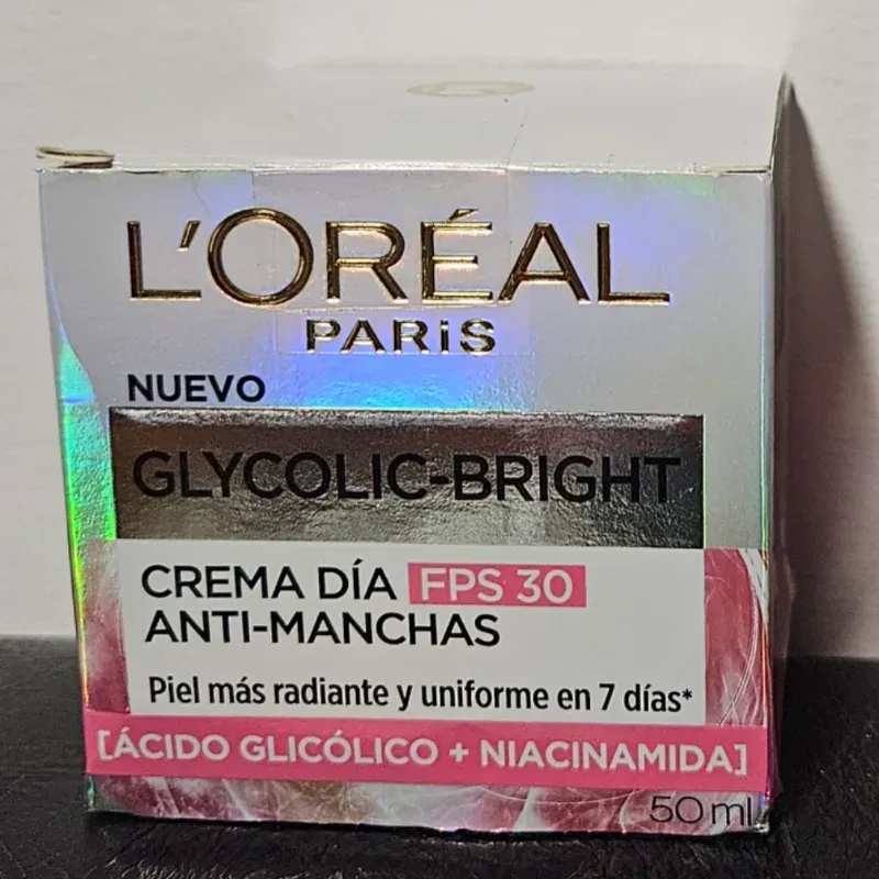 Crema de día antimanchas.