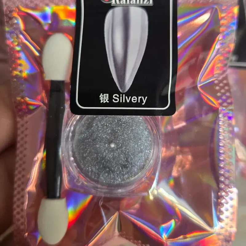 Efecto espejo Plateado