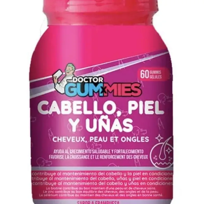 GOMITAS PARA CABELLO PIEL Y UÑAS