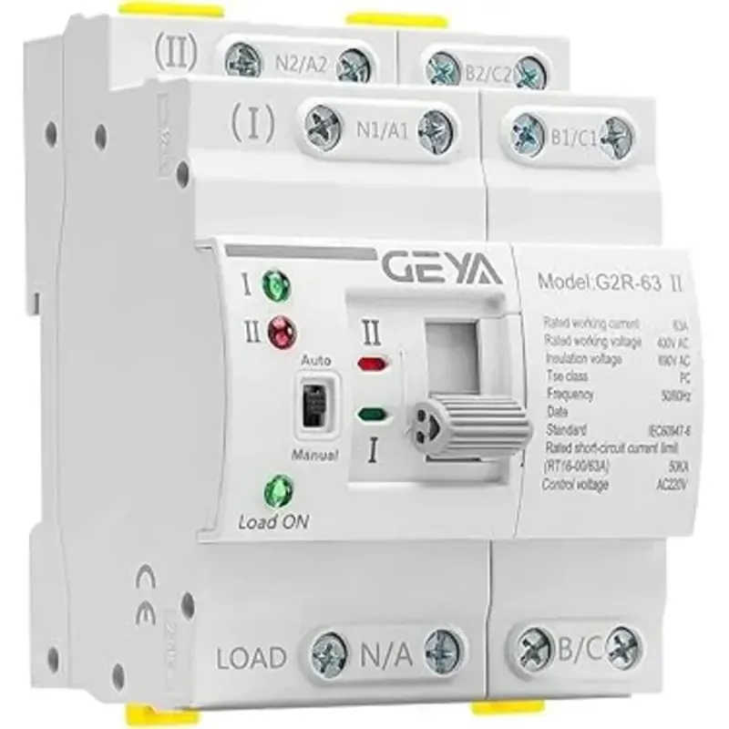 Interruptor de transferencia automática 63a