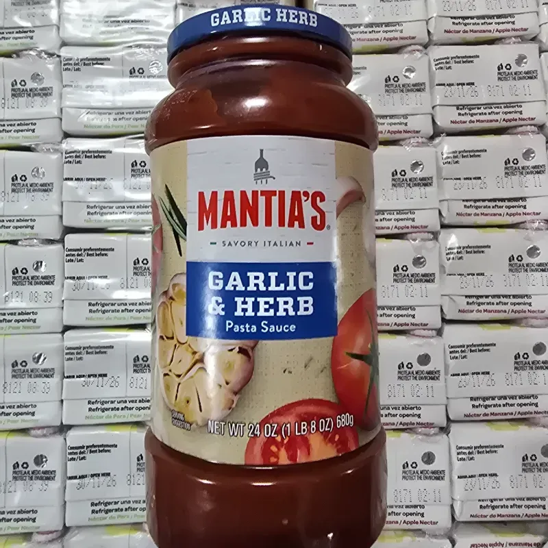 Salsa Mantias Garlic y Herb