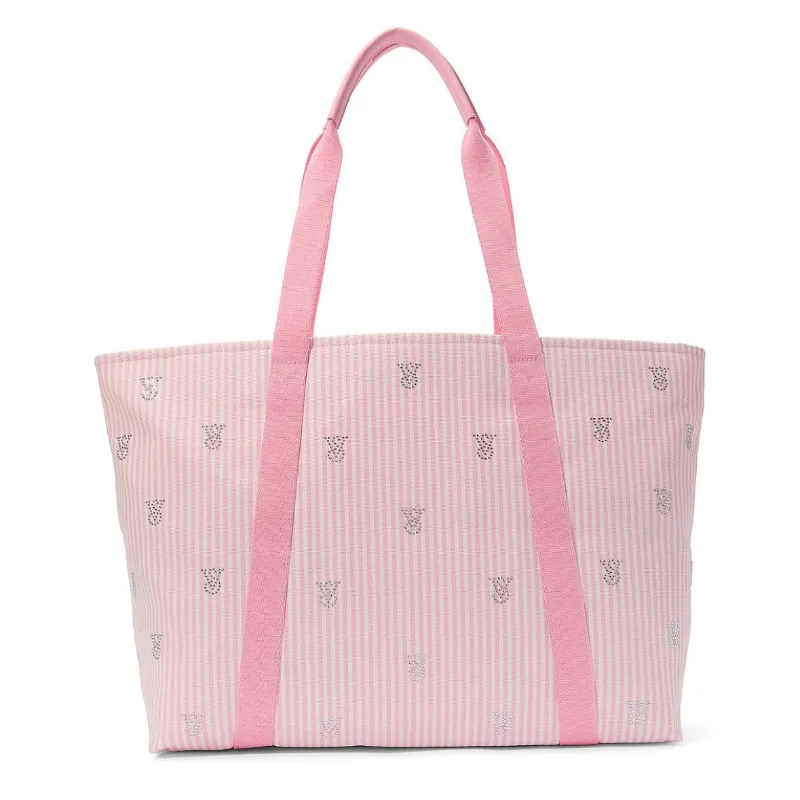 Bolso Tote Grande de Lona Victoria’s Secret