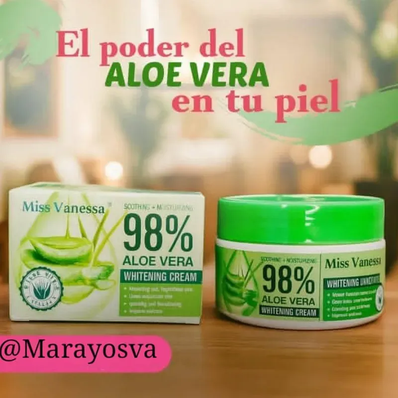 Crema de aloe vera Miss Vanessa