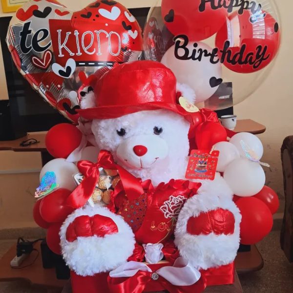 Super peluche rojo